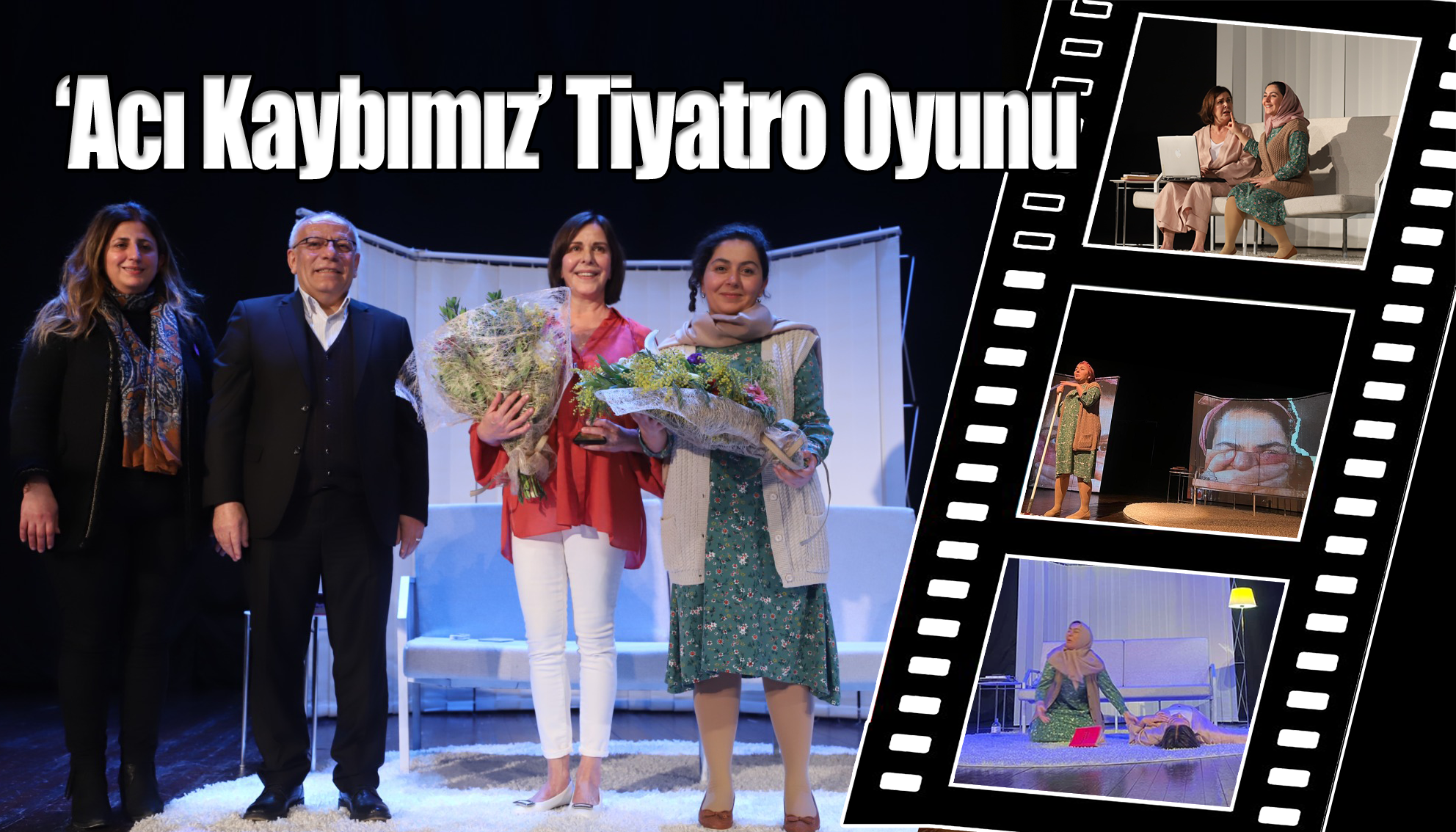 ‘Acı Kaybımız’ Tiyatro Oyunu Kartal’da İzleyicilerle Buluştu