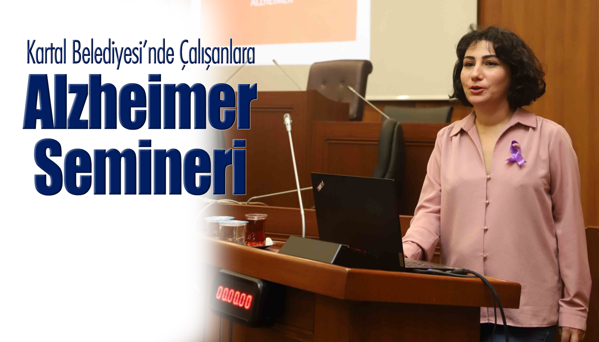 Kartal Belediyesi’nde Çalışanlara Alzheimer Semineri