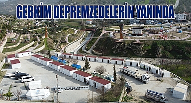 GEBKİM OSB, Kahramanmaraş ve Hatay'da Bungalov evler kurdu