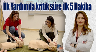 İlk Yardımda kritik süre ilk 5 Dakika