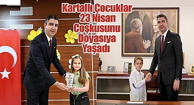 Kartallı Çocuklar 23 Nisan Coşkusunu Doyasıya Yaşadı