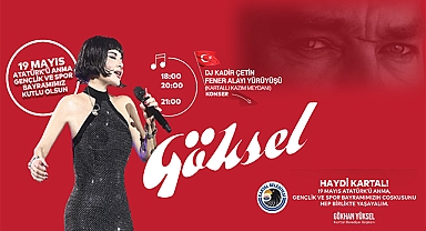 19 Mayıs'ın 104. Yılında Kartal'da Coşkulu Kutlama