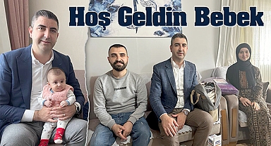 Başkan Yüksel'den Minik Kartallılara Hoş Geldin Bebek Ziyareti