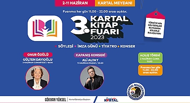Kartal Kitap Fuarı 3. Kez Kapılarını Açıyor