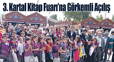 3. Kartal Kitap Fuarı'na Görkemli Açılış