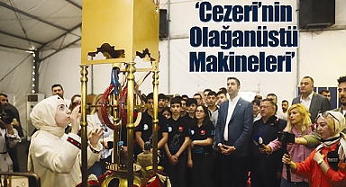 'Cezeri'nin Olağanüstü Makineleri' Sergisi Meraklılarının Yoğun İlgisi Eşliğinde Açıldı