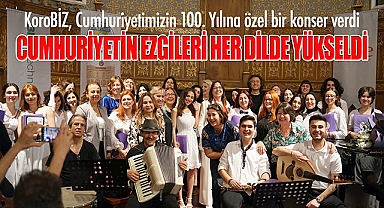 Cumhuriyetin Ezgileri Her Dilde yükseldi
