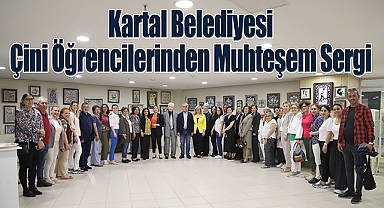 Kartal Belediyesi Çini Öğrencilerinden Muhteşem Sergi