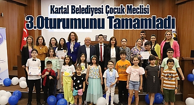 Kartal Belediyesi Çocuk Meclisi Üçüncü Oturumunu Tamamladı