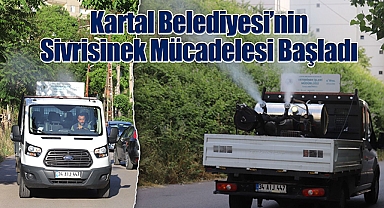 Kartal Belediyesi'nin Sivrisinek Mücadelesi Başladı