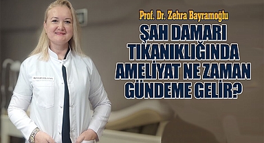 Şah Damarı tıkanıklığında ameliyat ne zaman gündeme glir?