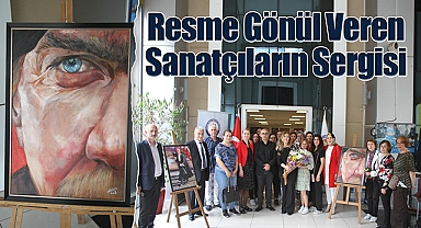 Soğanlık Kültür Merkezi, Resme Gönül Veren Sanatçıların Sergisine Ev Sahipliği Yaptı