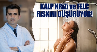 Her gün banyo yapmak kalp krizi ve felç riskini düşürüyor!