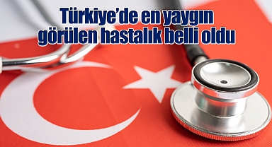 Türkiye'de en yaygın görülen hastalık belli oldu