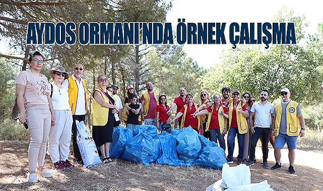 Kartal Belediyesi'nden Aydos Ormanı'nda Örnek Çalışma