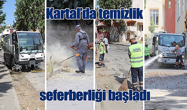 Kartal'da Temizlik Seferberliği Başladı