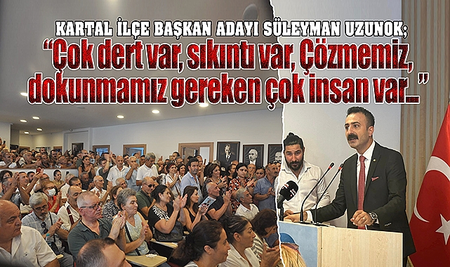 Süleyman Uzunok adaylığını açıkladı;