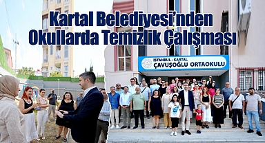 Kartal Belediyesi'nden Okullarda Kapsamlı Temizlik Çalışması