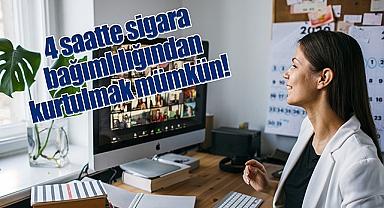 4 saatte sigara bağımlılığından kurtulmak mümkün!