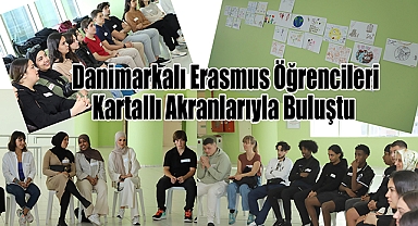 Danimarkalı Erasmus Öğrencileri Kartallı Akranlarıyla Buluştu