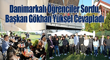 Danimarkalı Öğrenciler Sordu, Başkan Gökhan Yüksel Cevapladı