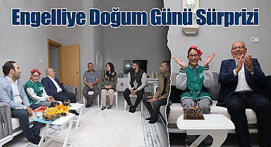 Kartal Belediyesi'nden Engelli Vatandaşlara Doğum Günü Sürprizi