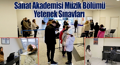 Kartal Belediyesi Sanat Akademisi Müzik Bölümü Yetenek Sınavları Gerçekleştirildi