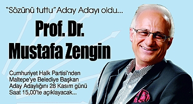Zengin aday adaylığını açıklayacak