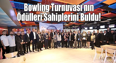 Kartal Belediyesi Bowling Turnuvası'nda Şampiyonlar Kupalarını Başkan Yüksel'in Elinden Aldı