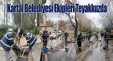 Kartal Belediyesi Ekipleri Teyakkuzda