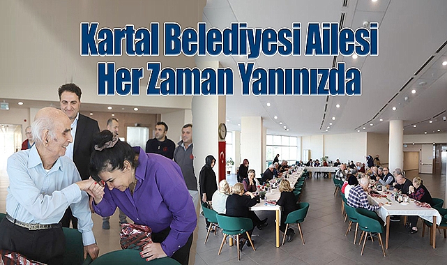 Kartal Belediyesi'nden Huzurevi Sakinlerine Yılbaşı Ziyareti