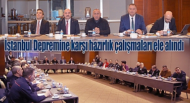 Kartal'da, afet riski takip izleme ve değerlendirme toplantısı gerçekleştirildi