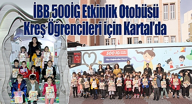 Kartallı Minikler 'Kütüphane Okuluma Geldi' Projesiyle Kitapların Büyülü Dünyasına Adım Attı