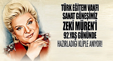 TEV, Sanat Güneşimiz Zeki Müren'i 92. Yaş Gününde Yapay Zeka ile Hazırladıoı Kliple Anıyor!