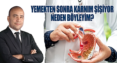 Yemekten sonra karnım şişiyor neden böyleyim?
