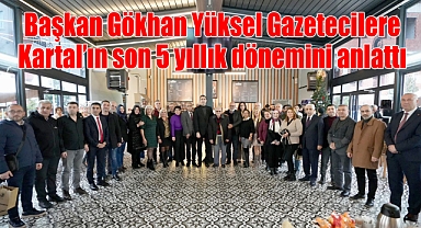 Başkan Gökhan Yüksel, Gazeteciler Günü'nde Basın Mensuplarıyla Buluştu