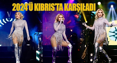 İrem Derici 2024'ü Kıbrıs'ta karşıladı