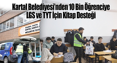 Kartal Belediyesi'nden 10 Bin Öğrenciye LGS ve TYT İçin Kitap Desteği