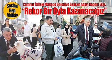 Başkan Kadem Ekşi'den Esnaf Ziyareti ''Seçimi Hep Birlikte Rekor Bir Oyla Kazanacağız''