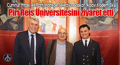 -	Cumhur İttifakı AK Parti Maltepe Belediye Başkan Adayı Kadem Ekşi, Prof. Dr. Mikdat Kadıoğlu'nun konuşmacı olduğu konferansa katıldı