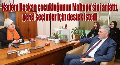 Cumhur İttifakı AK Parti Maltepe Belediye Başkanı Kadem Ekşi, Aile ve Sosyal Hizmetler Bakanlığı İstanbul İl Müdürlüğü'nü ziyaret etti
