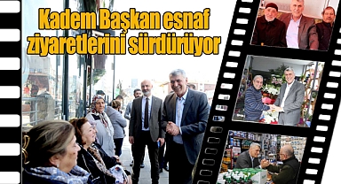 Cumhur İttifakı Maltepe Belediye Başkan Adayı Kadem Başkan, esnaf ziyaretlerini sürdürüyor