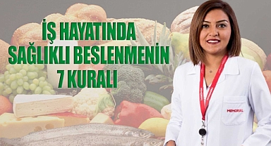 İş Hayatında Sağlıklı Beslenmenin 7 Kuralı