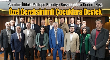Kadem Başkan'dan özel gereksinimli çocuklara destek