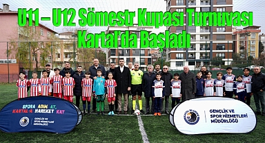 U11 – U12 Sömestr Kupası Turnuvası Kartal'da Başladı
