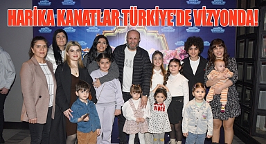 Ünlüler çocuklarıyla birlikte izlediler!