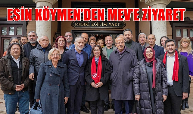 Esin Köymen'den Musiki Eğitim Vakfı'na Ziyaret