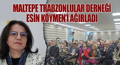 Esin Köymen Maltepe Trabzonlular Derneği'nden Sloganlar Eşliğinde Uğurlandı