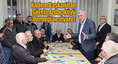 Kadem Başkan'dan Giresun Görele Arduç Köyü Derneği'ne ziyaret