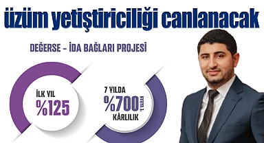 Yeni nesil yatırım platformu Değerse'den Çanakkale üzüm yetiştiriciliğini canlandıracak yatırım modeli